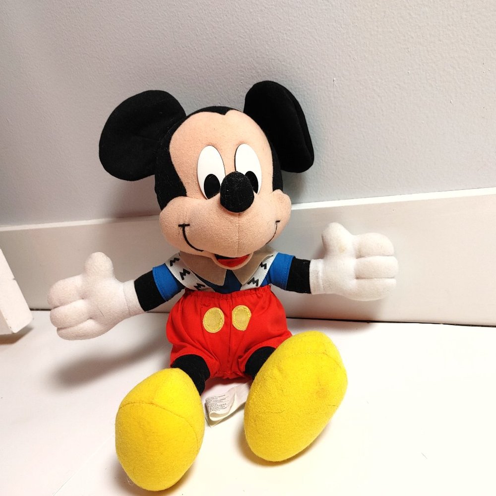 Vintage Mickey Mouse Plush Walt Disney